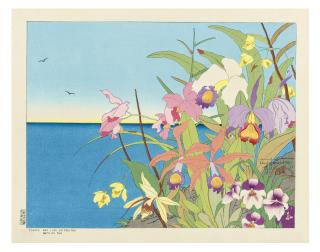 Paul Jacoulet - Fleurs des Iles Lointaines. Mers de Sud