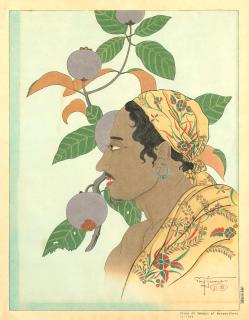 Paul Jacoulet - Showa Era (1926-1989), 1935-1950