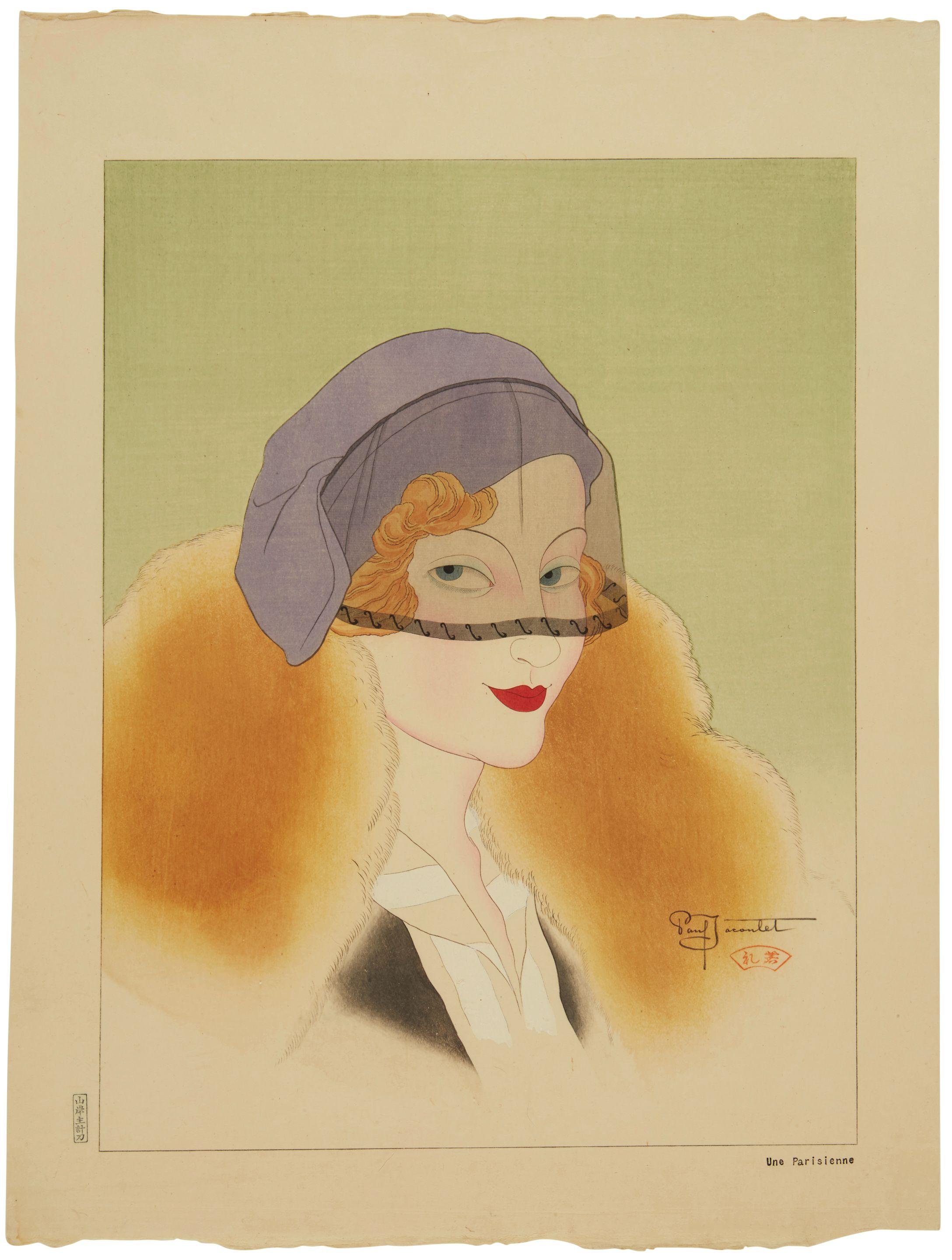Paul Jacoulet - Showa Era (1926-1989), Circa 1934