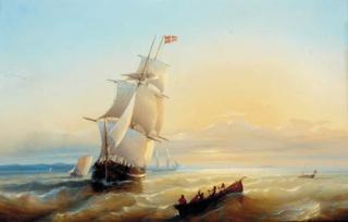 Paul Jean Clays - In Full Sail