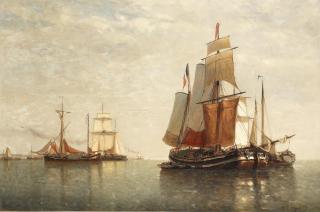 Paul Jean Clays - On The Scheldt