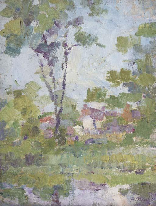 Paul Jean Martel - Distant village