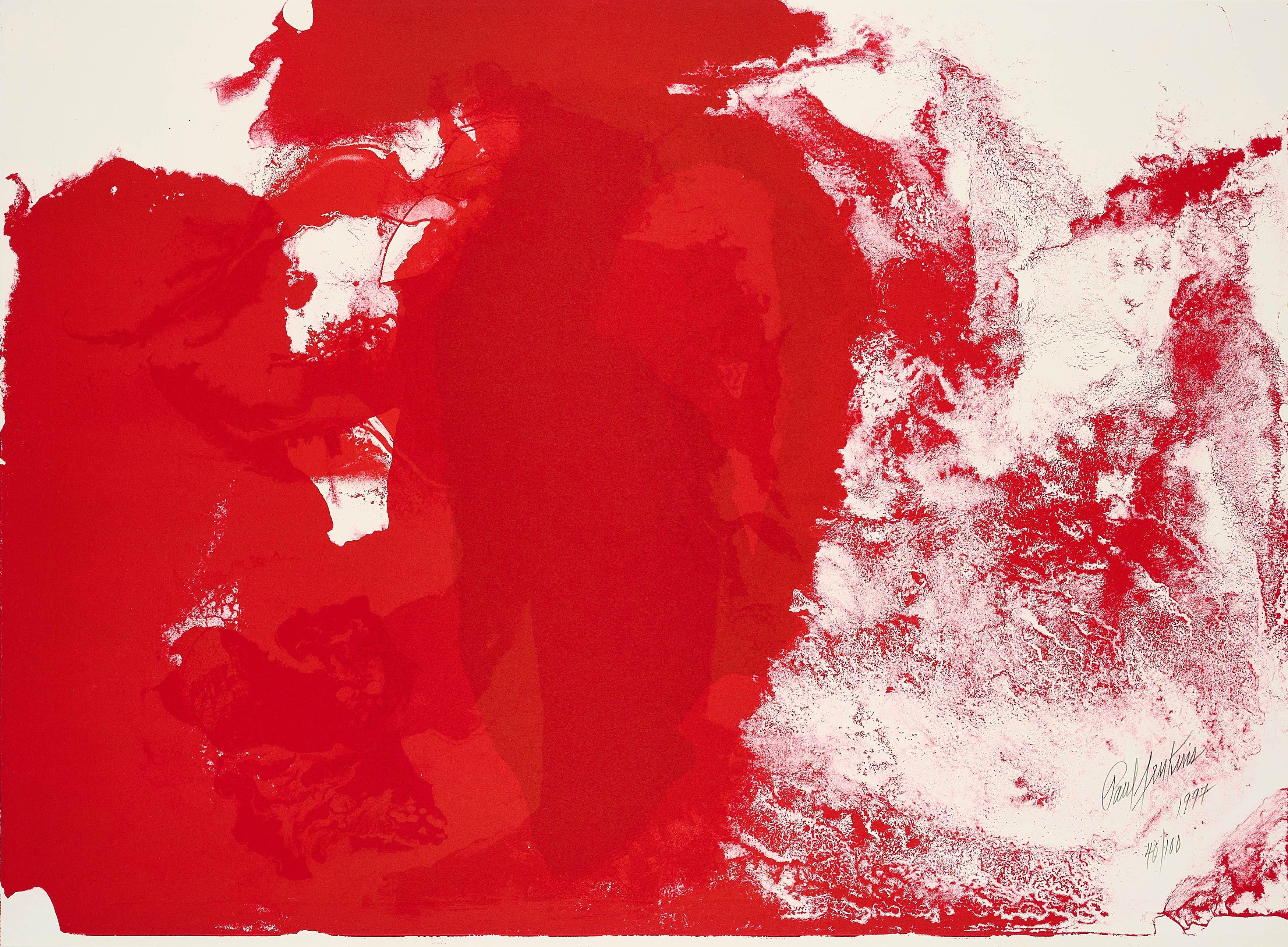 Paul Jenkins - III (Aus: Five Invocations).