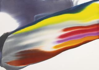 Paul Jenkins - Phenomena Carnac Striation