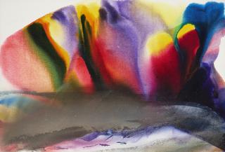 Paul Jenkins - Phenomena Hokusai Fall