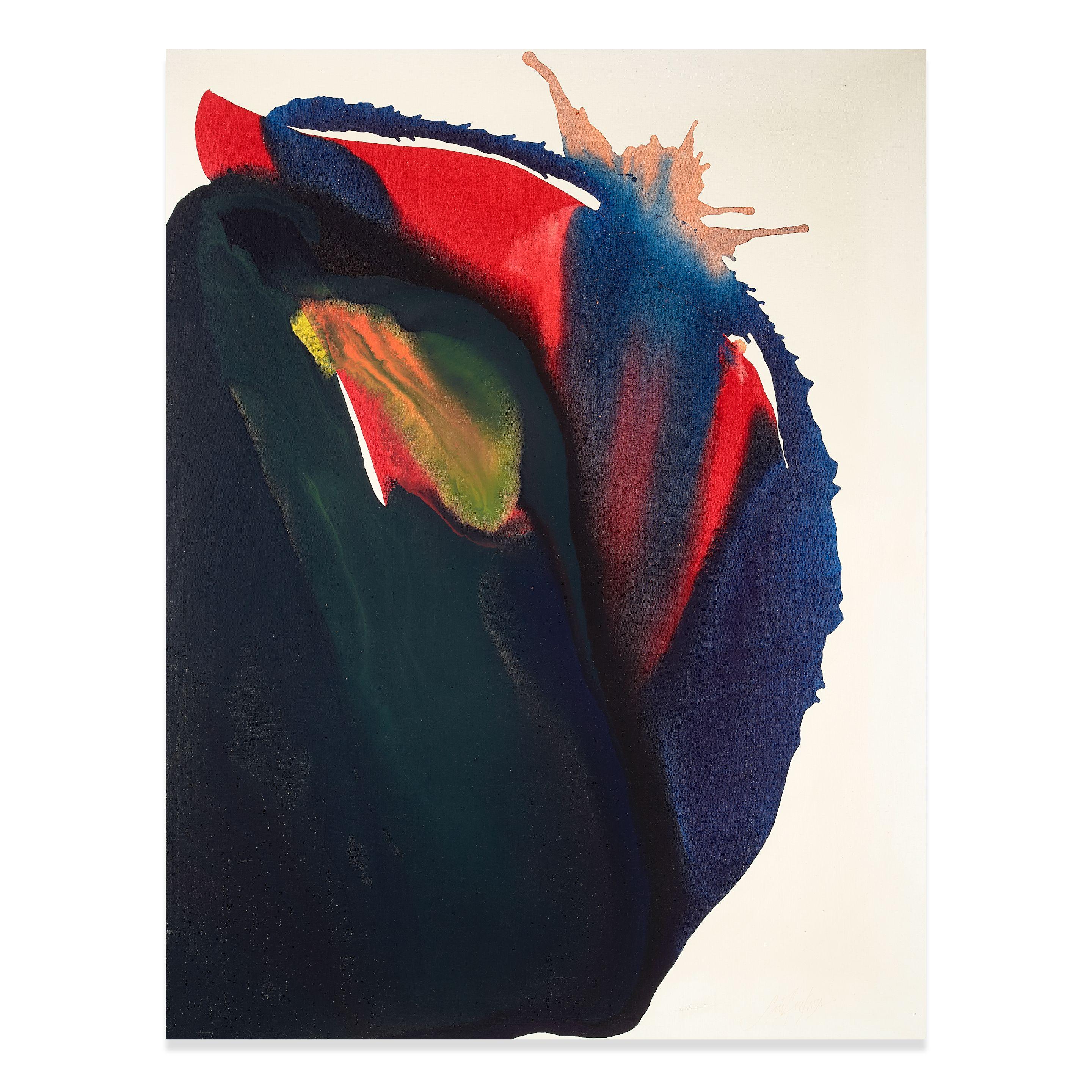 Paul Jenkins - Phenomena Lucifer Edge, 1961