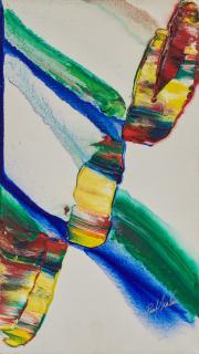 Paul Jenkins - Phenomena Perfect Stand Still, 1983