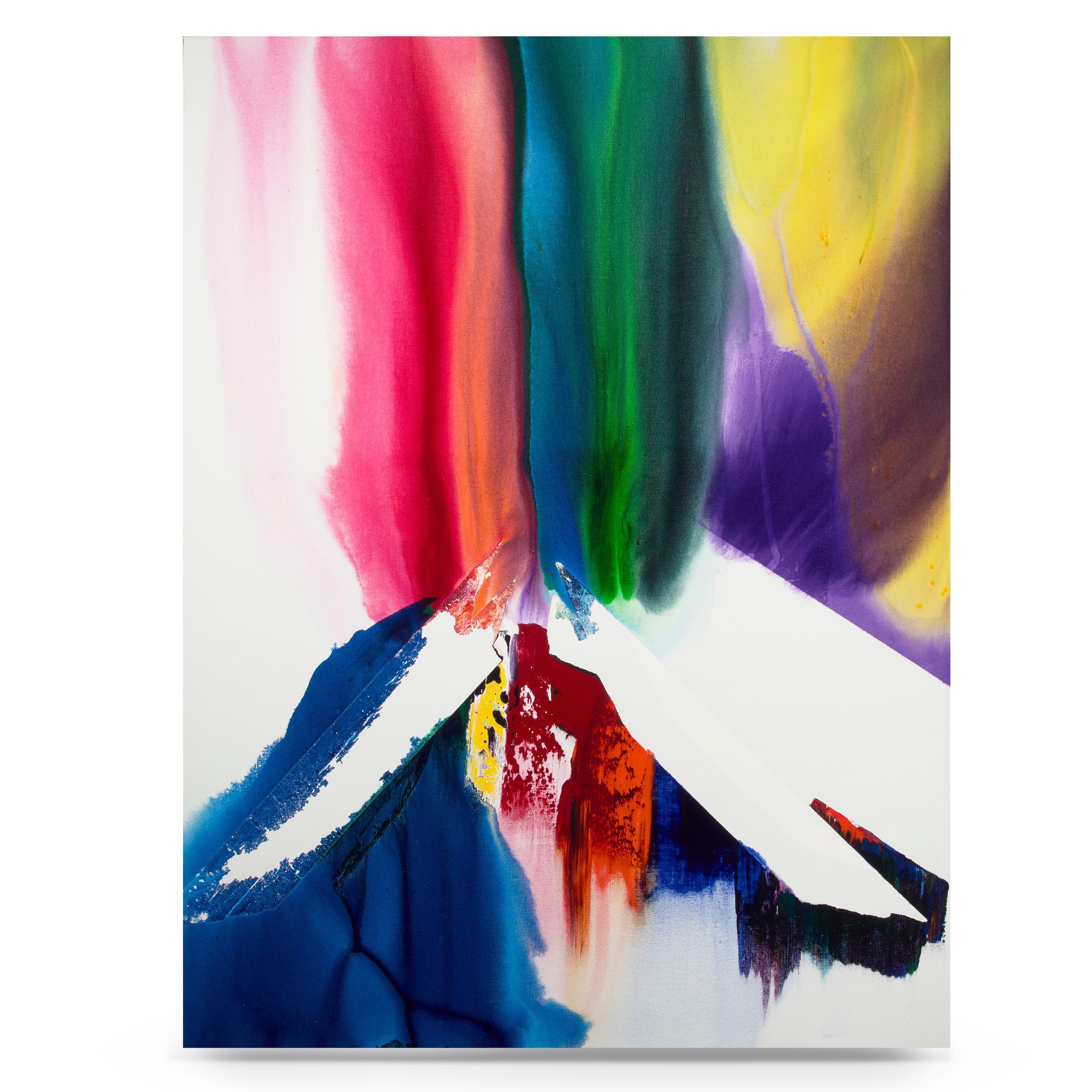 Paul Jenkins - Phenomena Prism to Steer By, 1985