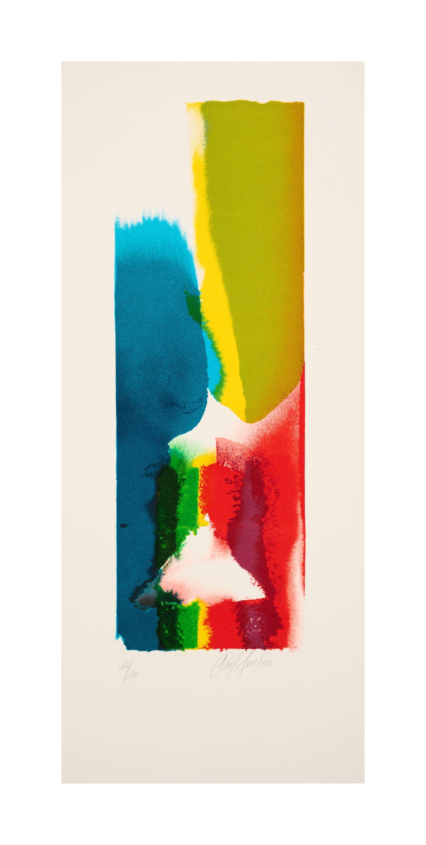 Paul Jenkins - Sans titre, circa 1980