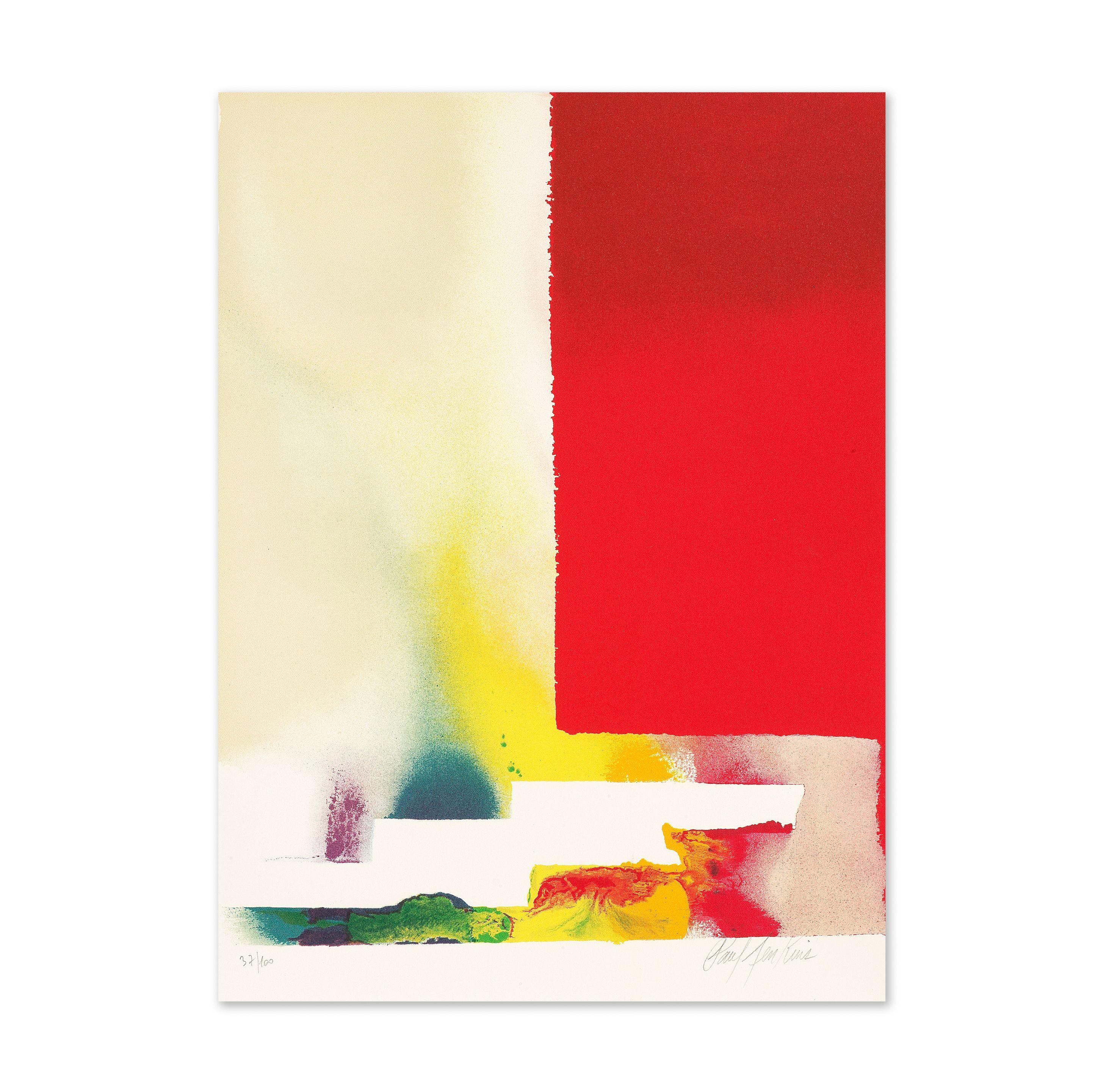 Paul Jenkins - Untitled, 1986