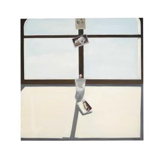 Paul John Wonner - Window with Postcards and Book