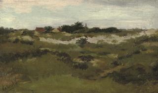 Paul Joseph Constantin Gabriël - A Cottage In The Dunes