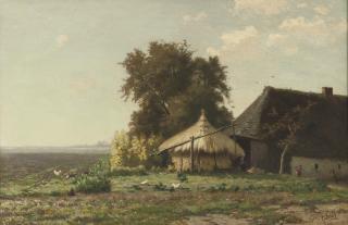 Paul Joseph Constantin Gabriel - By the haystack