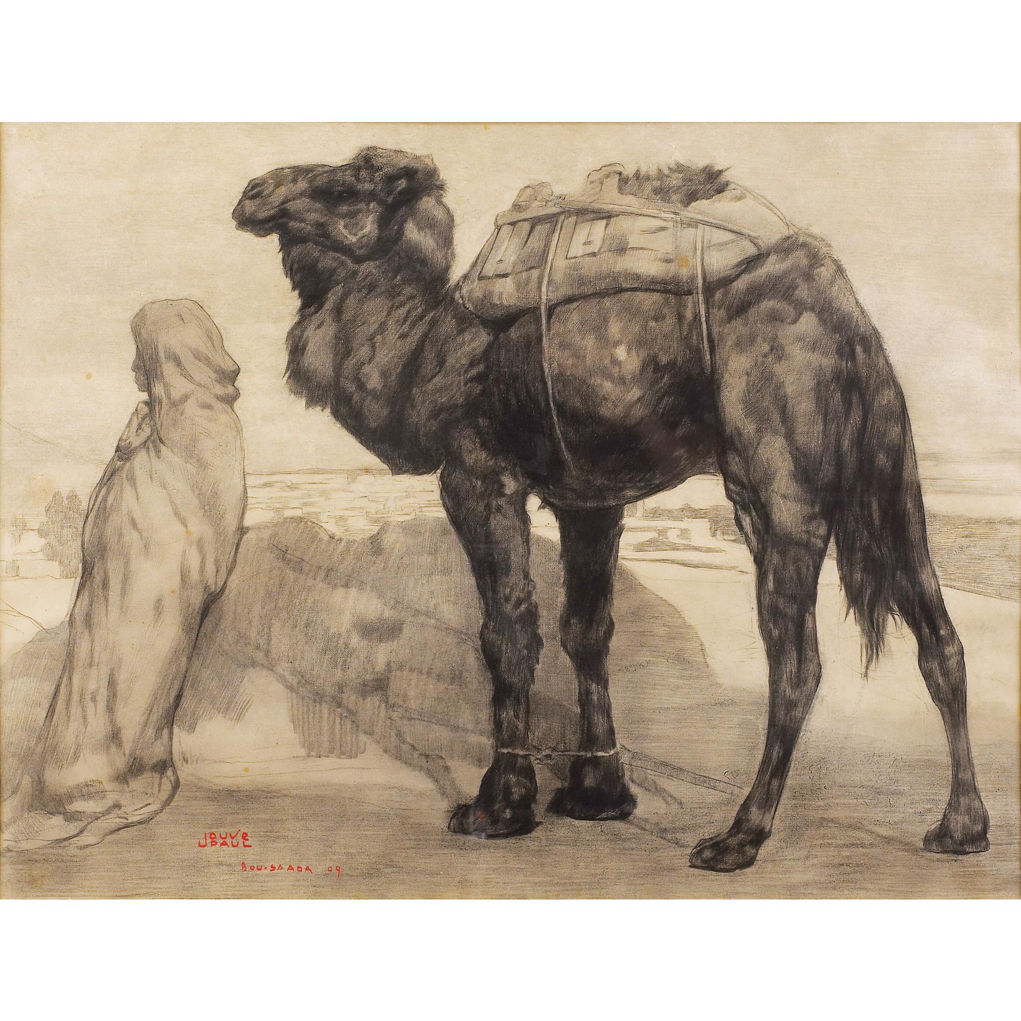 Paul Jouve - Chamelier À Bou-Saada