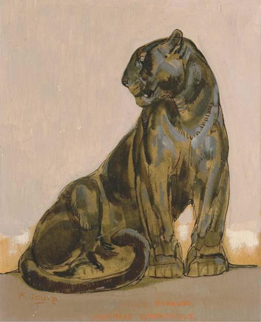 Paul Jouve - Panthère Noire, Vers 1930