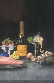 Paul Karslake - Salmon, fruit, vegetables and champagne