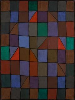 Paul Klee - Abend In N (Evening In N) Or Architektur Abends (Architecture In The Evening)