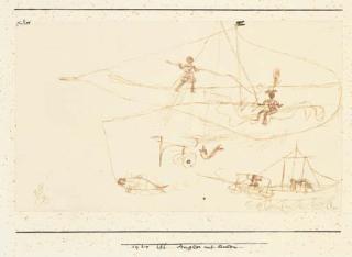 Paul Klee - Angler auf Booten