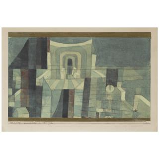 Paul Klee - Architektur In Rot U Grün (Architecture In Red And Green)