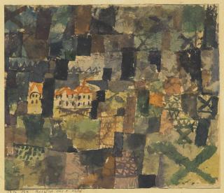 Paul Klee - Ausblick aus e. Wald