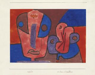 Paul Klee - Der Clown und seine Blume