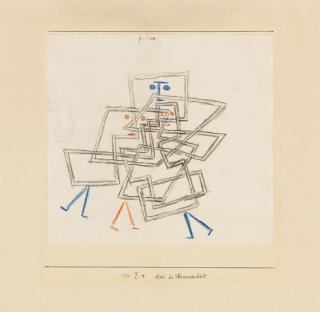 Paul Klee - Drei in Verworrenheit
