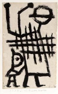 Paul Klee - Ein Strassenmusiker