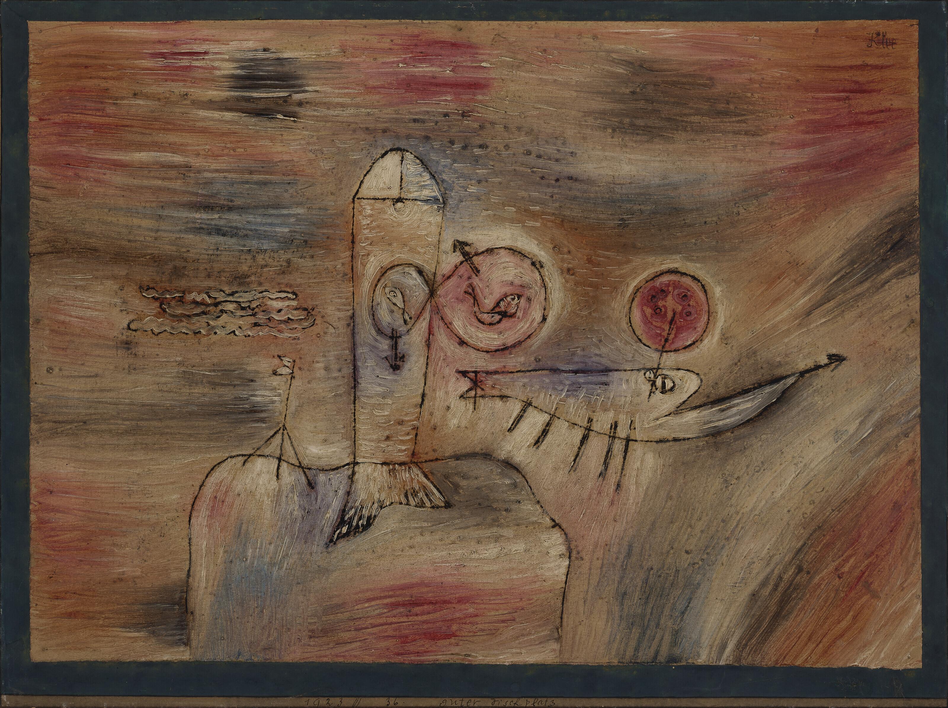 Paul Klee - Guter Fischplatz