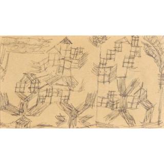 Paul Klee - Häuserbäume Houses On Trees