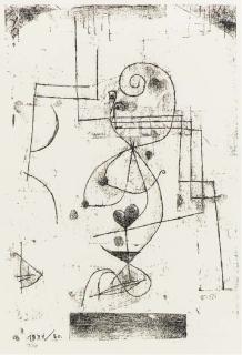 Paul Klee - Herzdame (Kornfeld 80)