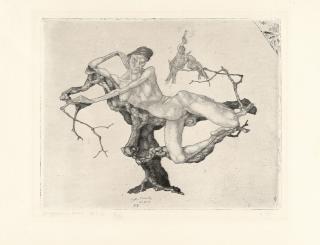 Paul Klee - „Jungfrau im Baum“ (Jungfrau träumend)