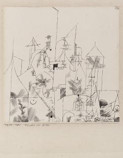 Paul Klee - Kirche im Bau
