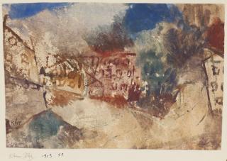 Paul Klee - Kleiner Platz (Eingang Der Keferstr, Mnchn)