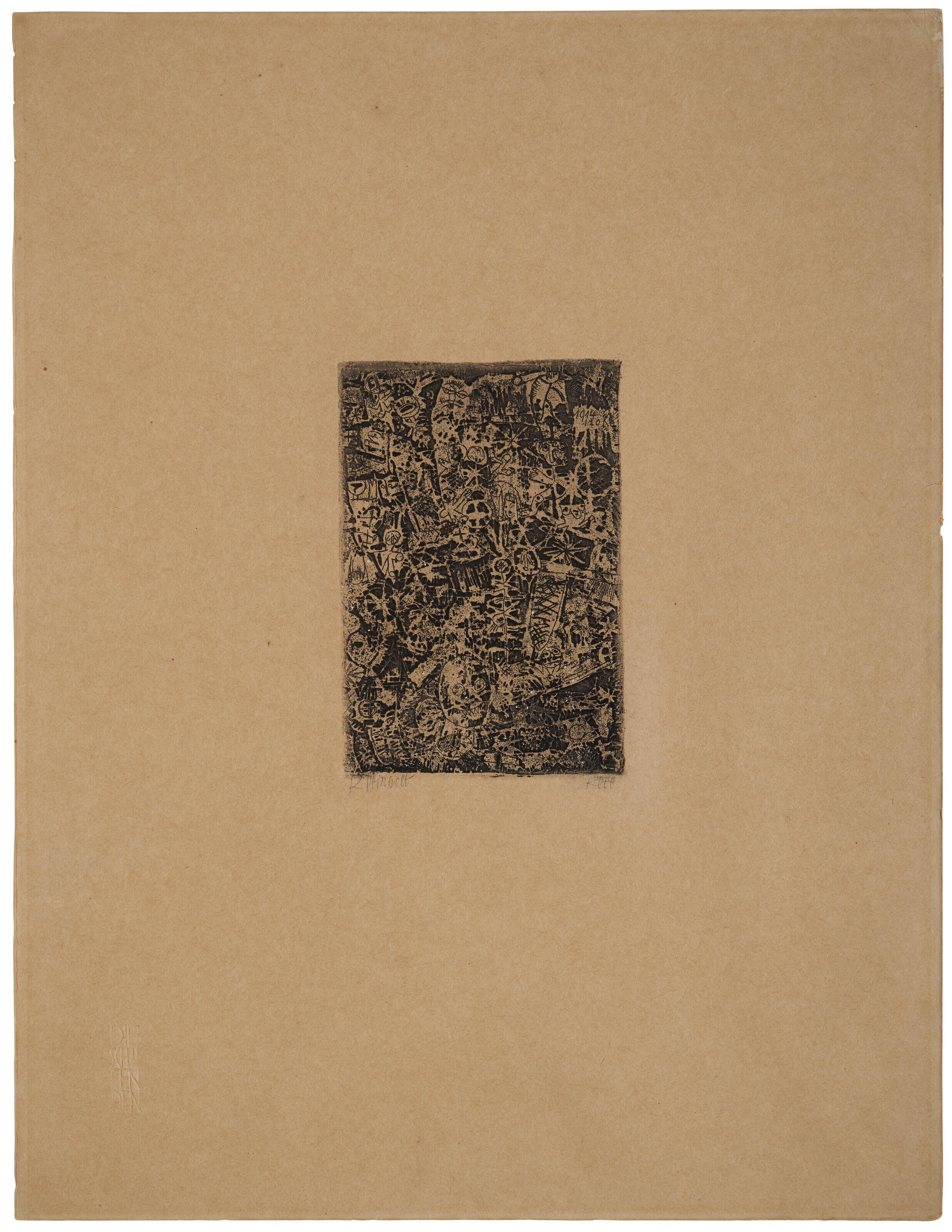 Paul Klee - Kleinwelt, form Die Schaffenden