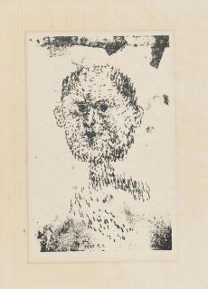 Paul Klee - Kopf (Bärtiger Mann) (Kornfeld 98)