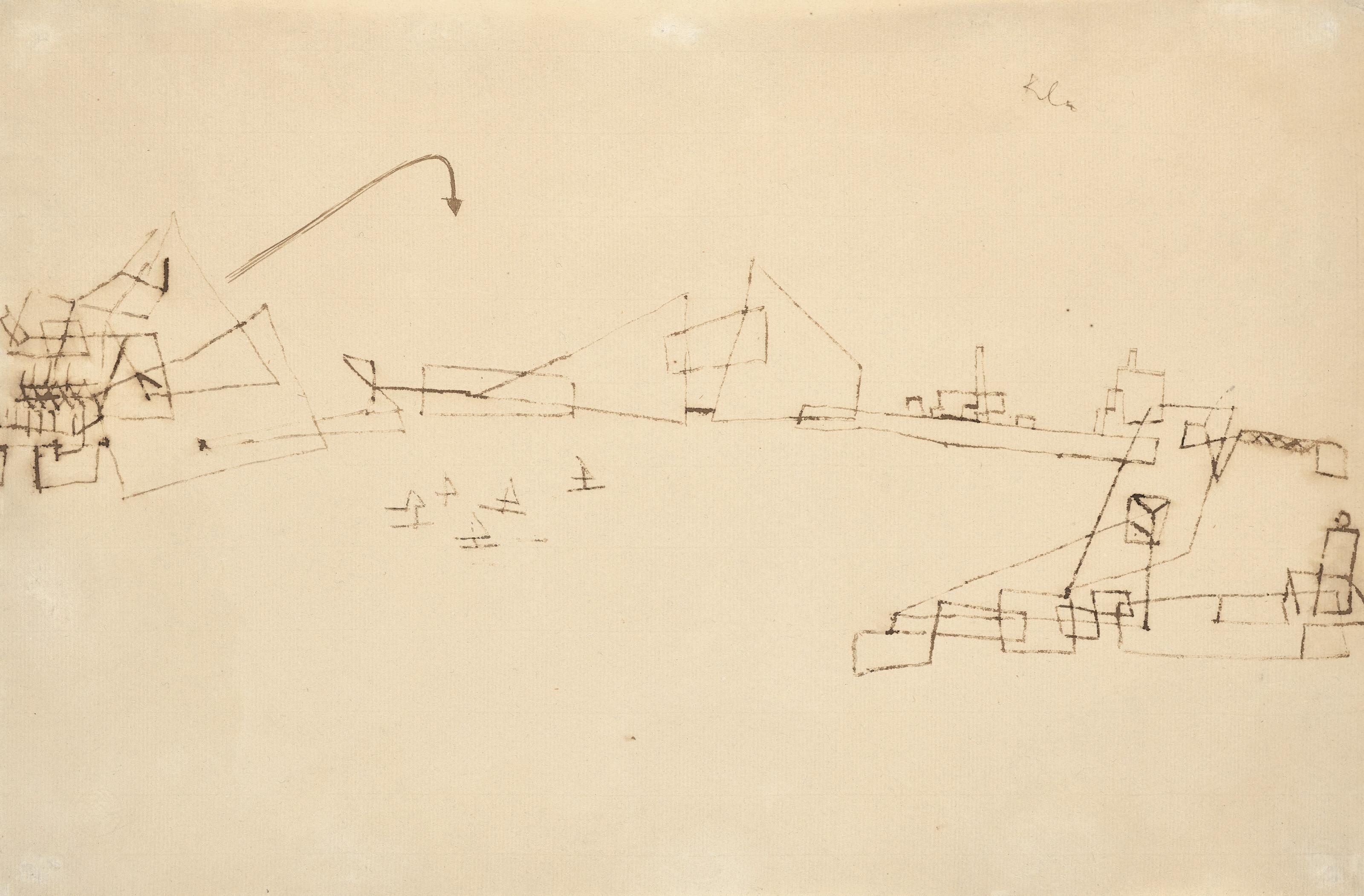 Paul Klee - Kriegshafen (Naval Port)
