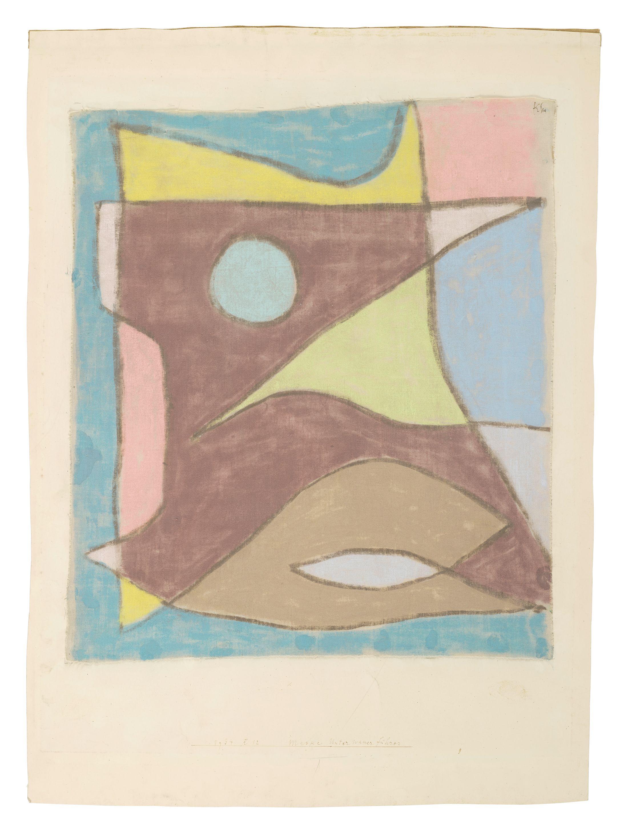 Paul Klee - Maske unterwasserführer