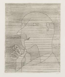 Paul Klee - Rechnender Greis (Kornfeld 104)