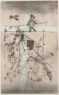Paul Klee - Seiltänzer (Kornfeld 95 Iv B)