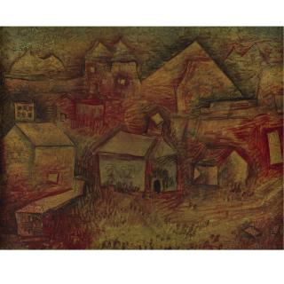Paul Klee - Siedelung Am Steinbruch (Settlement By The Quarry)