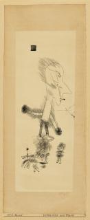 Paul Klee - Spitzes Wort Und Fäuste (Pointed Word And Fists)