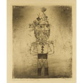 Paul Klee - Stachel Der Clown (Kornfeld 108)