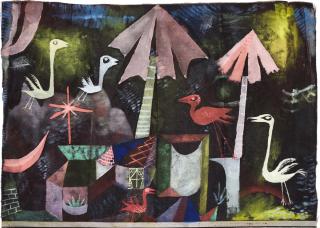 Paul Klee - Vogelkomoedie (Bird comedy)