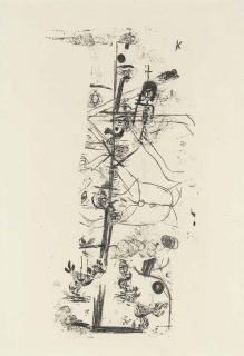 Paul Klee - Vogelkomödie (Kornfeld 69 Bb)
