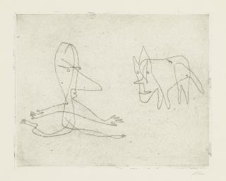 Paul Klee - Was Läuft Er? (Kornfeld 109)