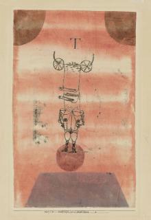 Paul Klee - Weibsteufel, die Welt beherrschend. (She-Devil, Dominating the World)