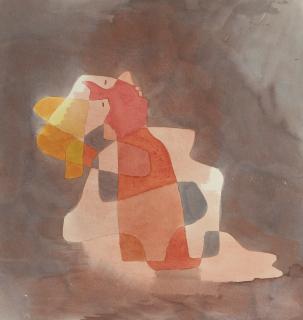 Paul Klee - Zurücklehnende (Woman Leaning Back)
