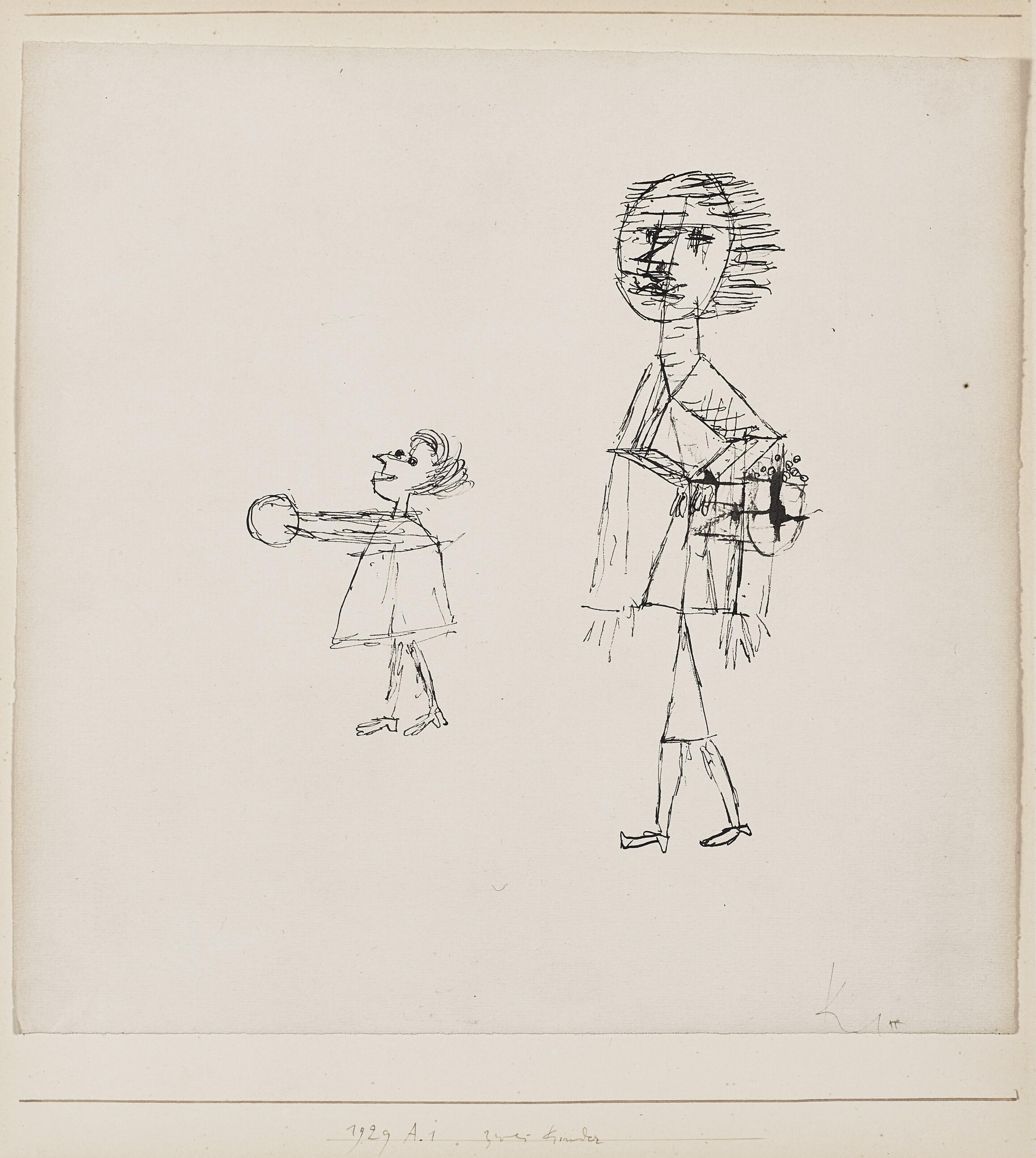 Paul Klee - Zwei Kinder