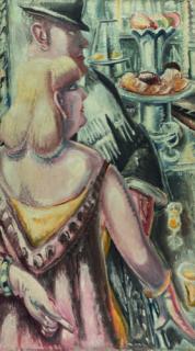 Paul Kleinschmidt - Paar (an der Bar).