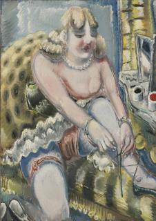 Paul Kleinschmidt - Schuhe Bindende Ballerina (Ballerina Binding Her Shoes)